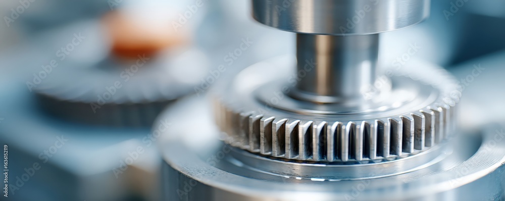 maintenance technical machinery optimization concept. Close-up of metallic gears in a mechanical assembly. maintenance technical machinery optimization concept. Close-up of metallic gears in a mechanical assembly.