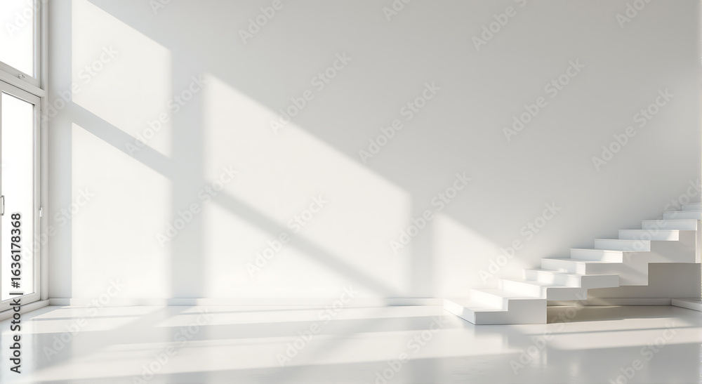 Fototapeta premium staircase in a modern building