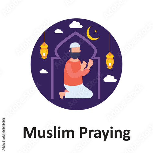 Eid Mubarak Vector Illustration Pack – Festive Icons for Greeting Cards, Social Media & Designs