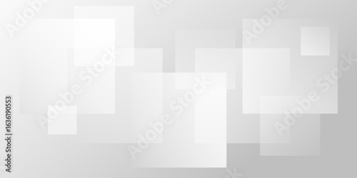 White shape rectangle overlap abstract background. texture white pattern. vector illustration