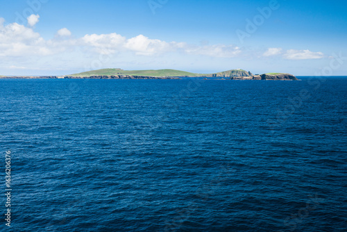 Sunna day over the Shetland islands