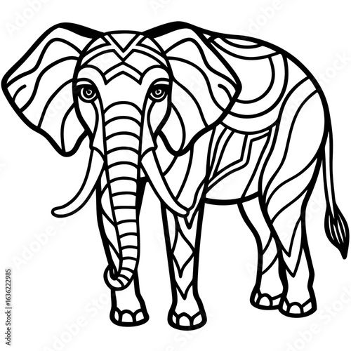 elephant vector illustration
