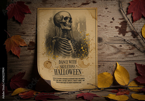 Halloween Flyer Mockup