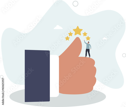 Best star rating, high quality product or good quality service, excellence customer feedback,human life.
