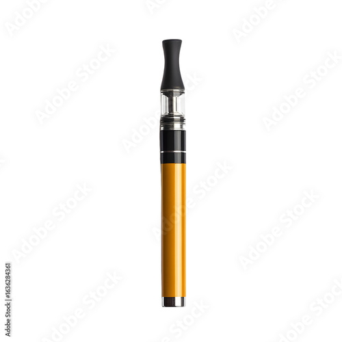 Professional Electronic Cigarette on White Background for Advertising and Promotions