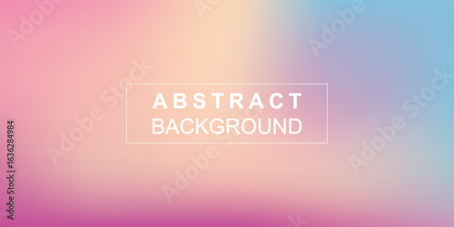  Soft gradient abstract background with pastel colors and smooth blur effect.