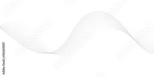Premium abstract background design with wave line pattern texture in luxury pastel color.