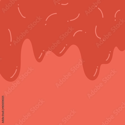 melting cute colorful background abstract