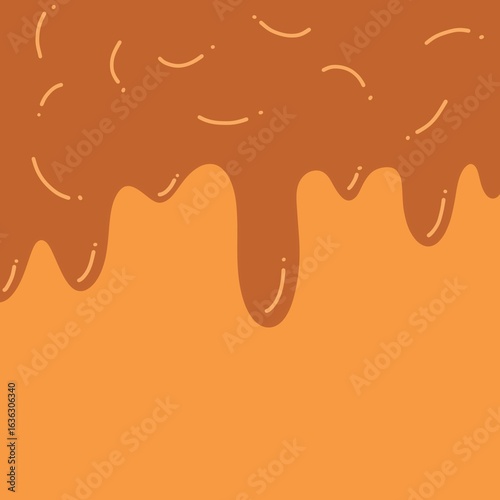 melting cute colorful background abstract