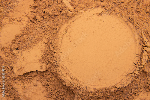 Soil, sand, rough, fine, cracked, background, loess, red soil, material