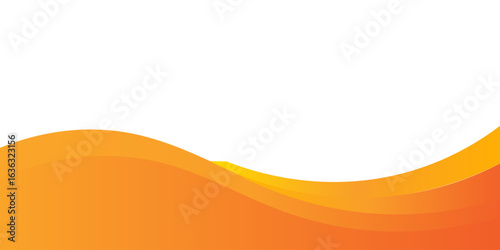 Abstract orange wavy business background. Vector illustration,Eps 10
