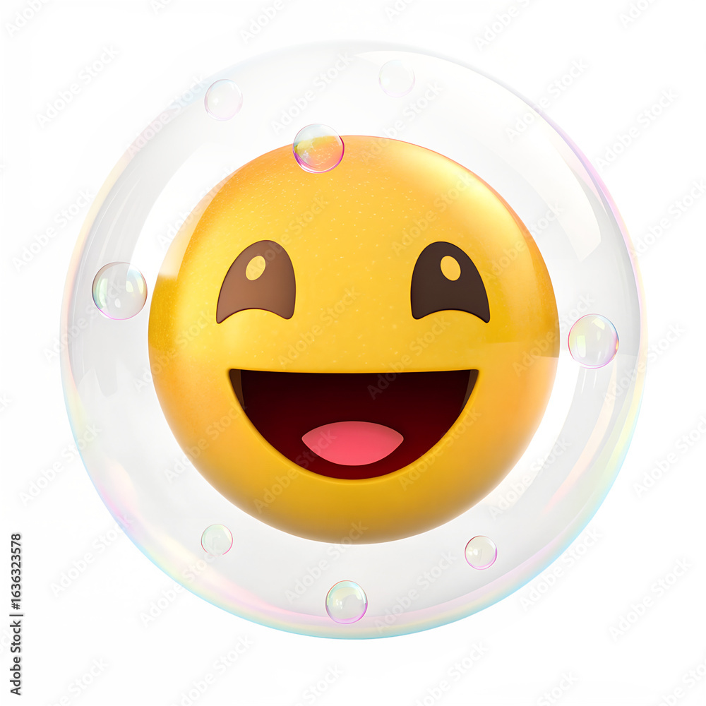 Fototapeta premium smiley face with lemon