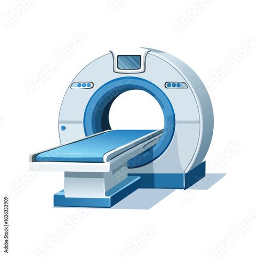 Clinical CT Scanner for Patient Diagnosis - AI Generated