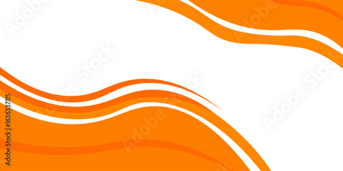 Abstract orange business flowing wave design,Vector illustration in eps 10