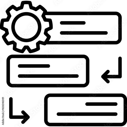 Prioritization line icon