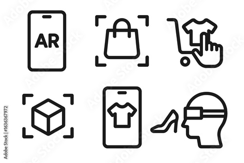 Exploring augmented reality in online shopping with interactive features on mobile devices