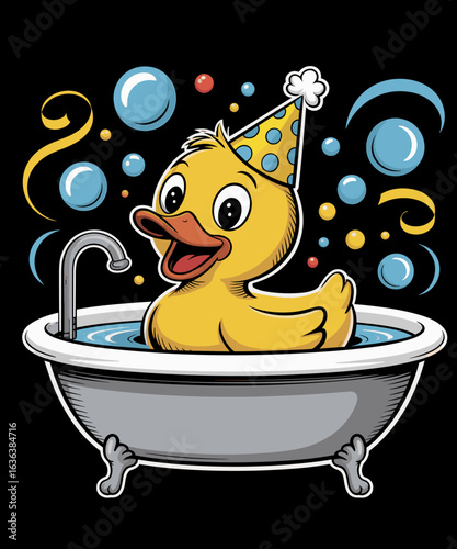 Bathtub Funny Duckling Duckie Bath Toy Ducky Rubber Duck