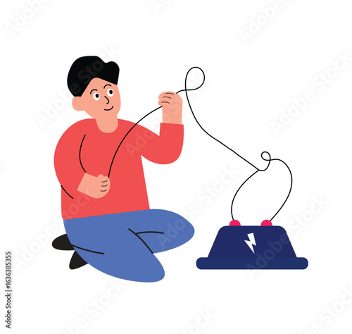 Repairing Broken Internet Cable