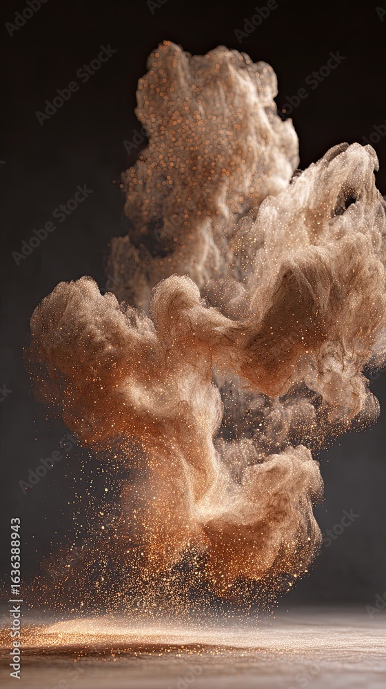 Obraz premium Abstract smoke design
