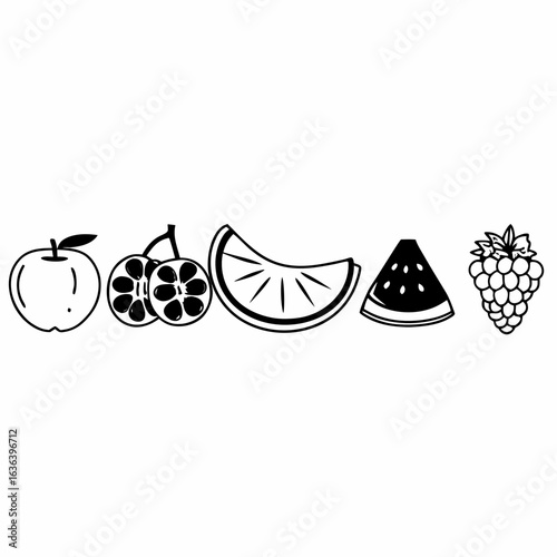 sets of fruits