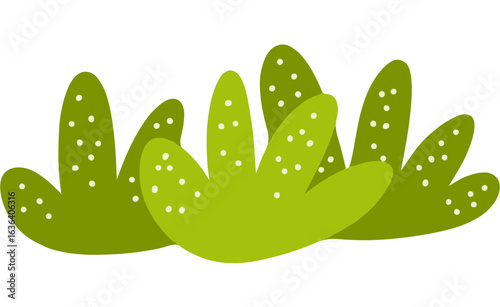 Green Bush Foliage 