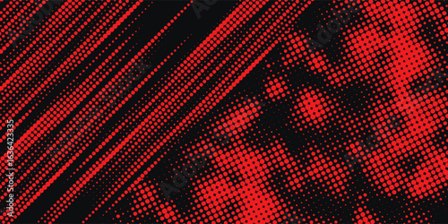red dot black background nice and bright