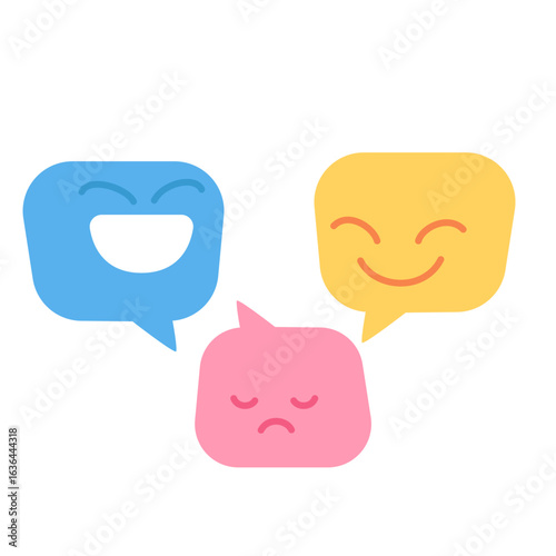 Verbal Bullying Speech Bubble Illustration