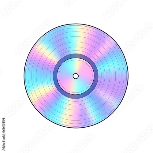  Holographic Vinyl Record