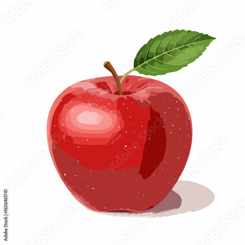 Saftige rote Äpfel