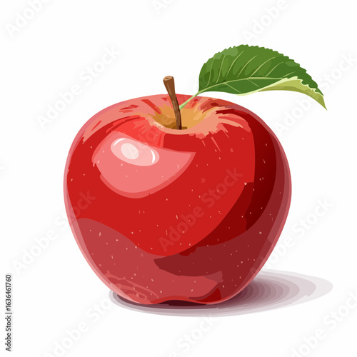 Saftige rote Äpfel