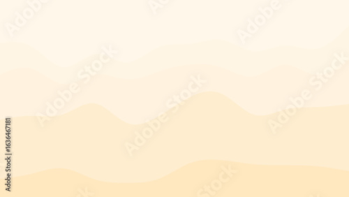Abstract landscape of soft pastel hills and sky, ideal for minimalist designs and backgrounds.