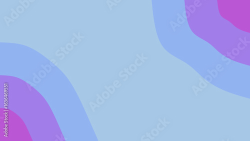 Abstract wavy lines in soft pastel colors create a calming and modern background design with a gentle, flowing aesthetic.