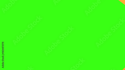 A vibrant, eye-catching lime green background featuring subtle, soft peach-colored abstract shapes in the corners, perfect for modern design projects.