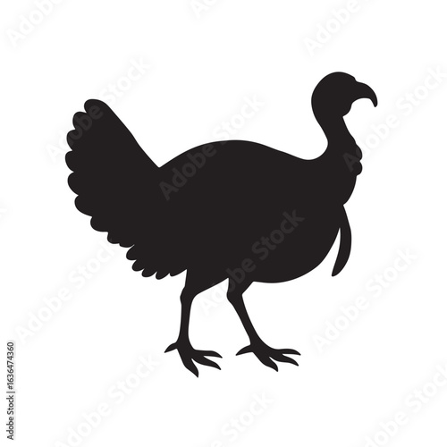 Wild Turkey silhouette