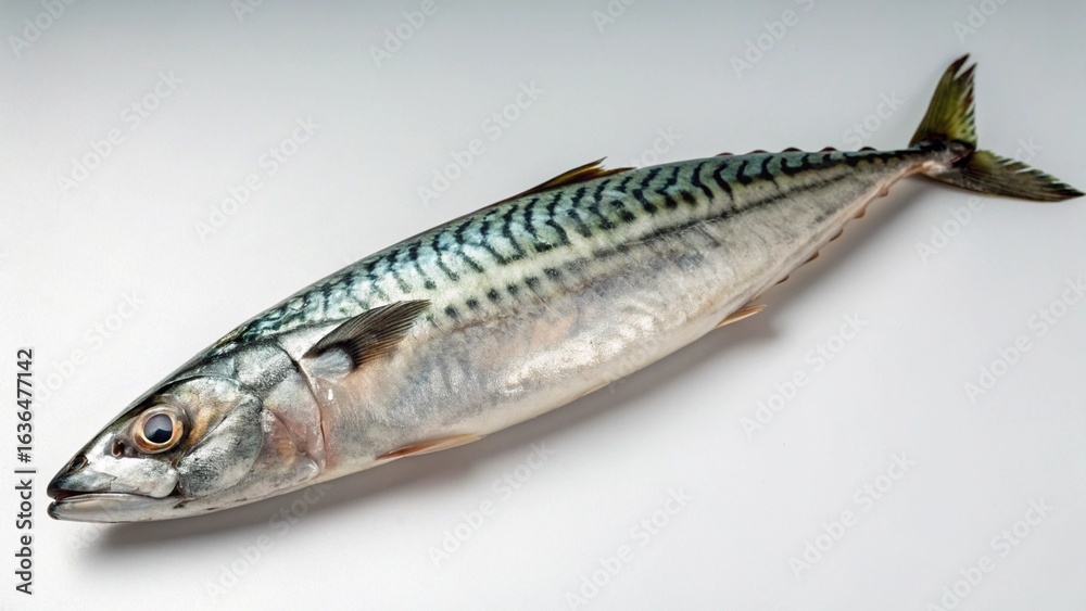 Fototapeta premium Horse Mackerel on studio background