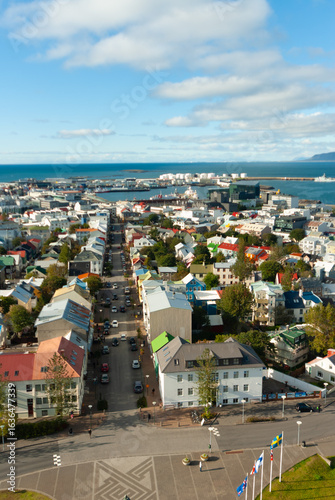 Reykjavik, capital city of Iceland, europe