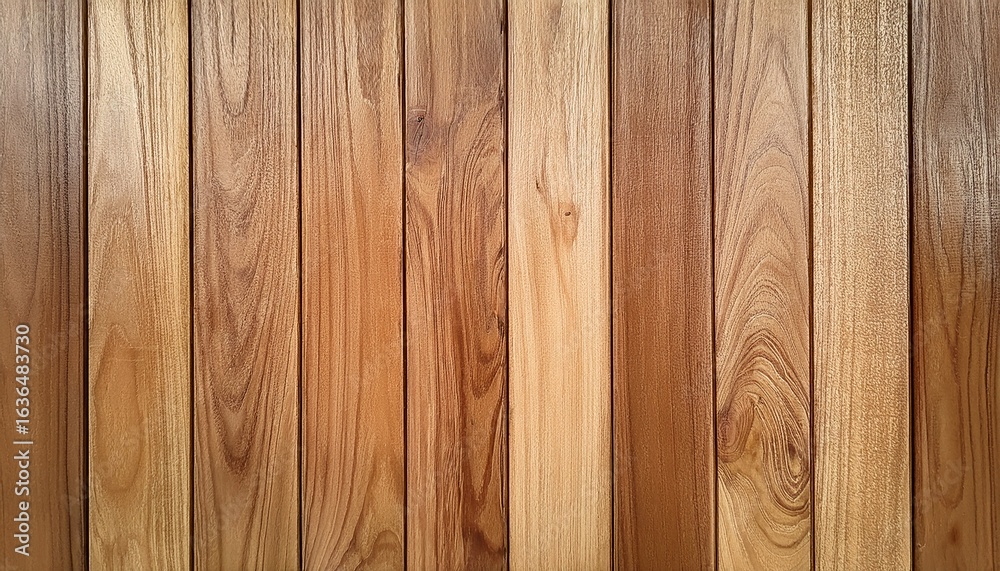 Naklejka premium wooden panel wall background wood texture nature floor or table seamless pattern vertical natural planks banner