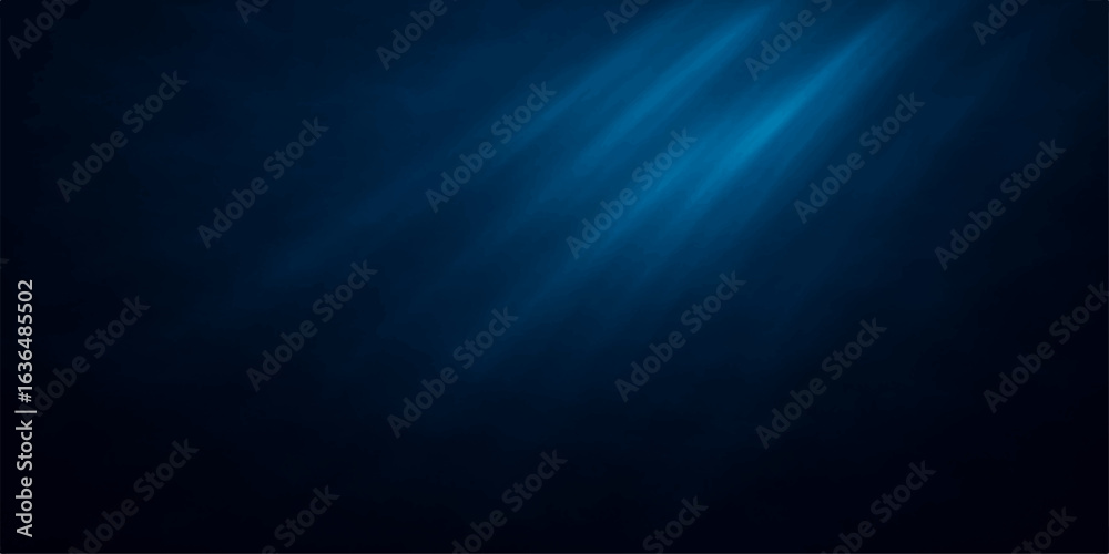 Obraz premium Abstract blue light background with dark smoky texture