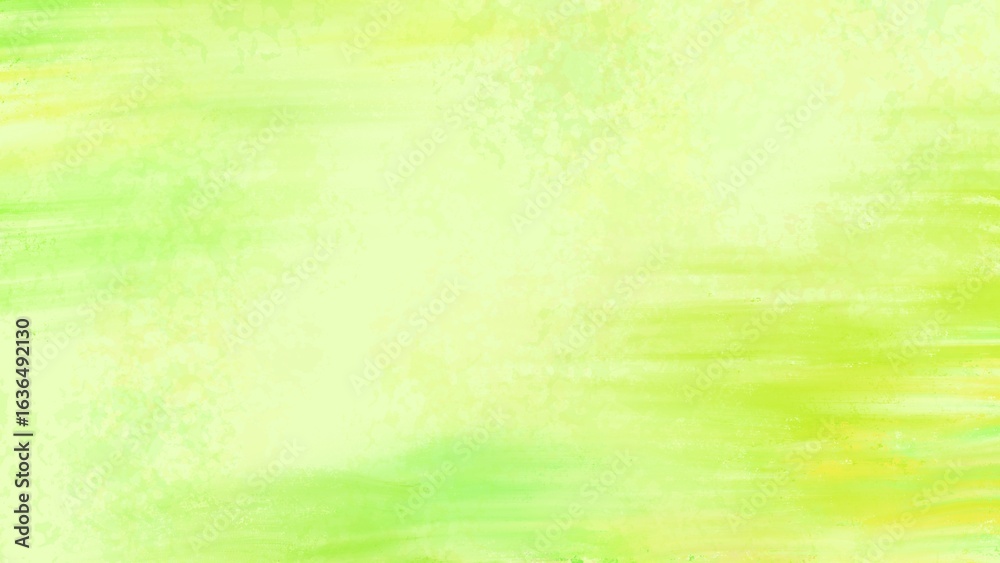 Fototapeta premium Pastel Lime Green Watercolor Texture.