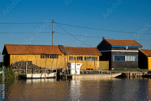 Port ostréicole. Marennes, 17, Charente Maritime, France