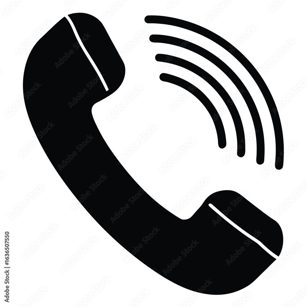 Fototapeta premium CALL ICONE VECTOR