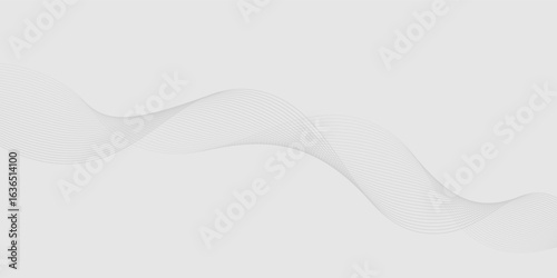 Abstract vector background with black wavy lines. EPS10
