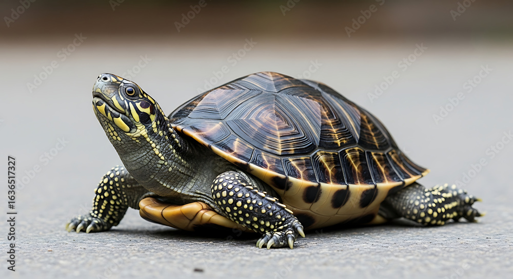 Obraz premium turtle on the rock