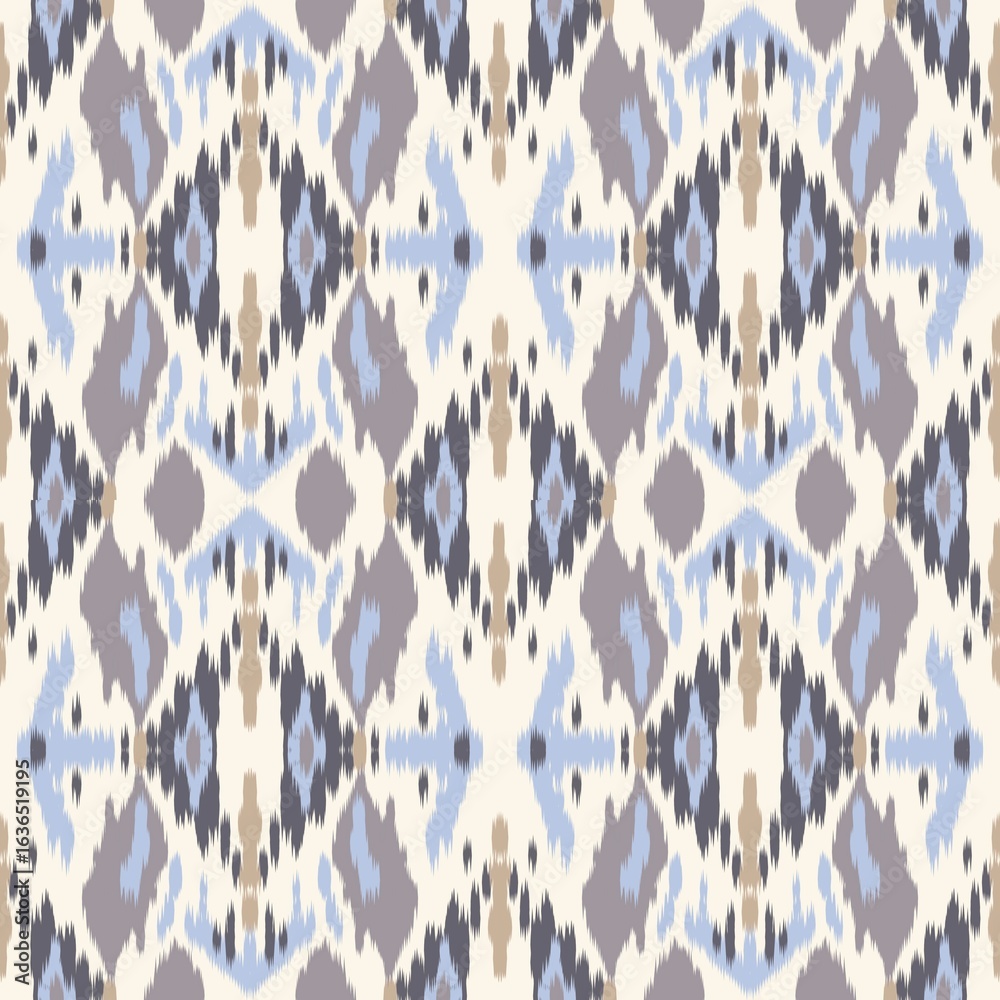 Ikat Pattern Seamless Ikat Pattern Seamless