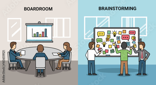 Business Meeting and Team Collaboration for Company Growth