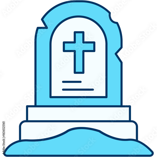 Illustration Grave Icon