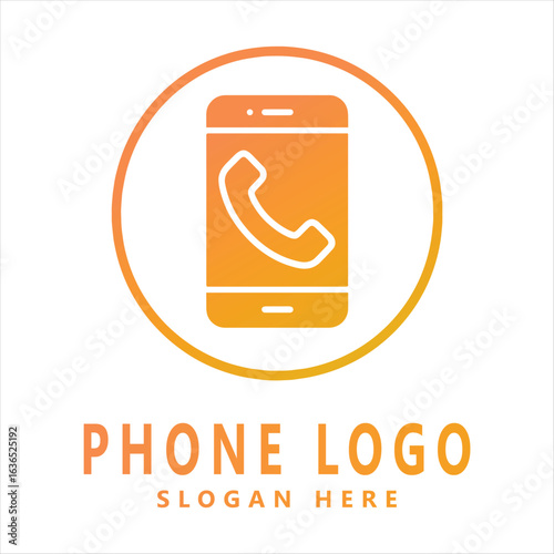Vector design mobile call icon style