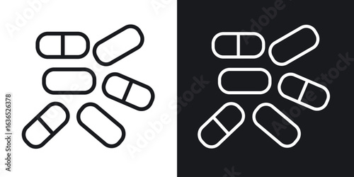 Yeast icon. Thin Linear Style Designs for web design and infographics