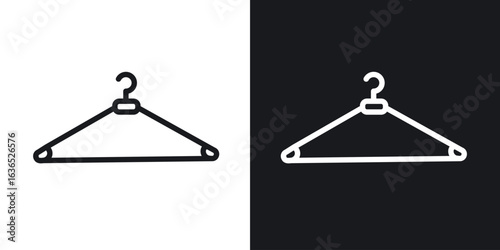 Wardrobe icon. Thin Linear Style Designs for web design and infographics