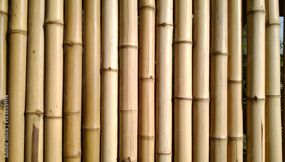 Naklejka premium Bamboo Fiber Texture in Detail